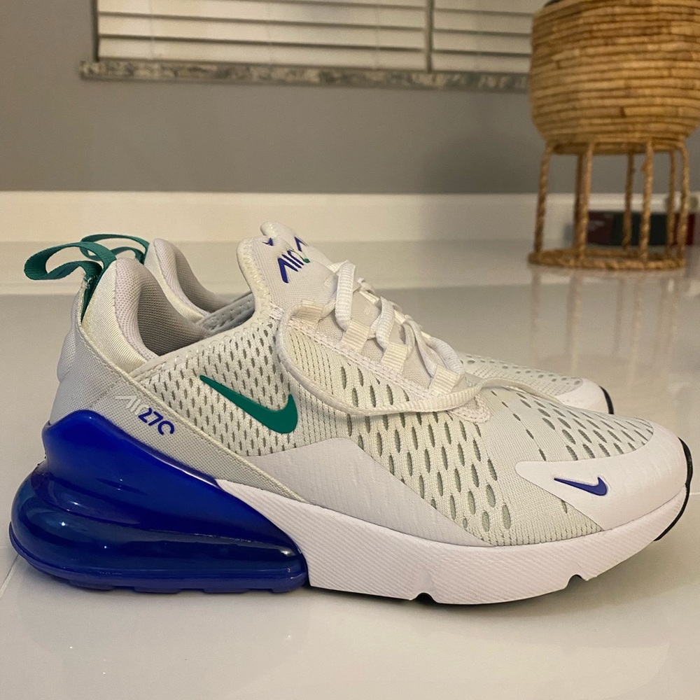 Nike air max 270 White lapis’ Neptune green